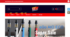 Desktop Screenshot of ezvaporz.com